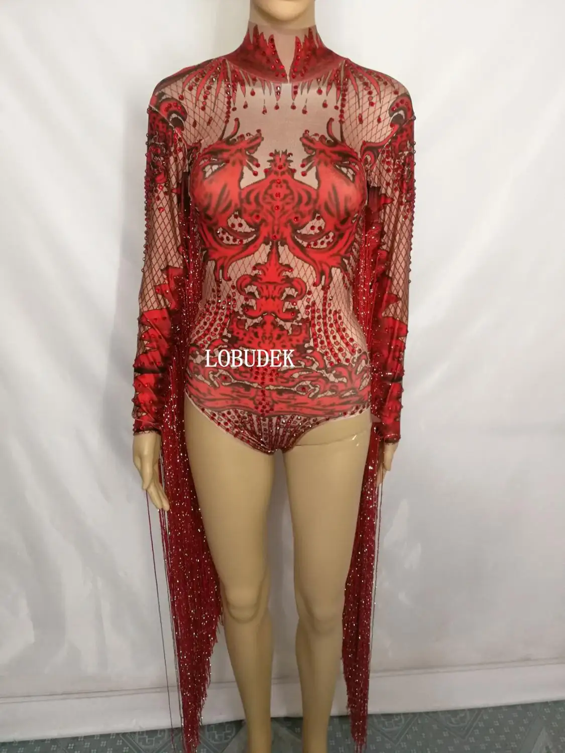 Сексуальный костюм для ночного клуба бара концерта леди DJ певица танцовщица