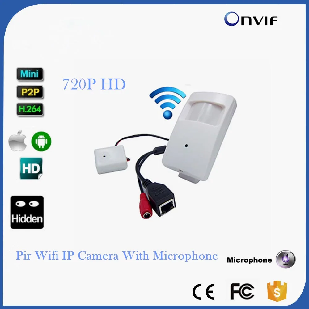 Беспроводная мини камера видеонаблюдения 720 P HD P2P Onvif IP с микрофоном|ip camera with