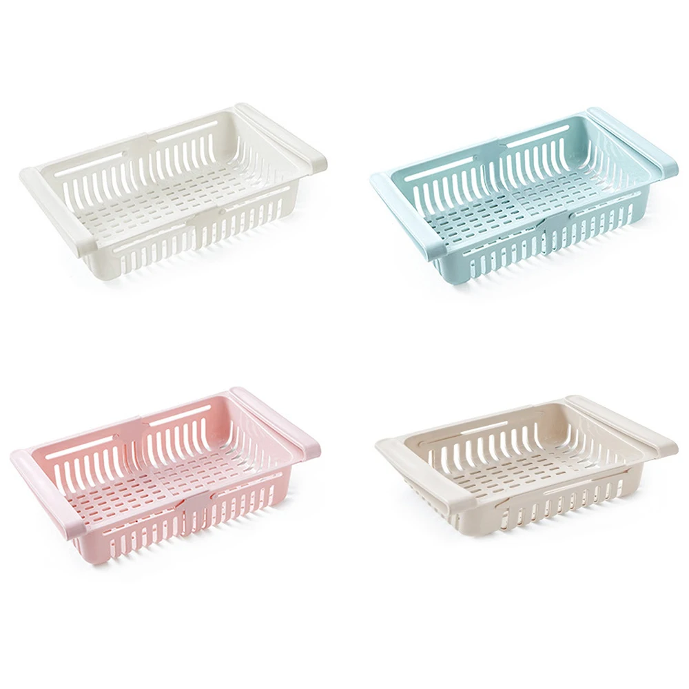 2019 Новый растягивающийся органайзер для холодильника стеллаж хранения