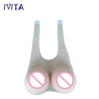 ivita 2400g huge artifical silicone breast forms false boobs for crossdresser transgender shemale drag queen enhancer