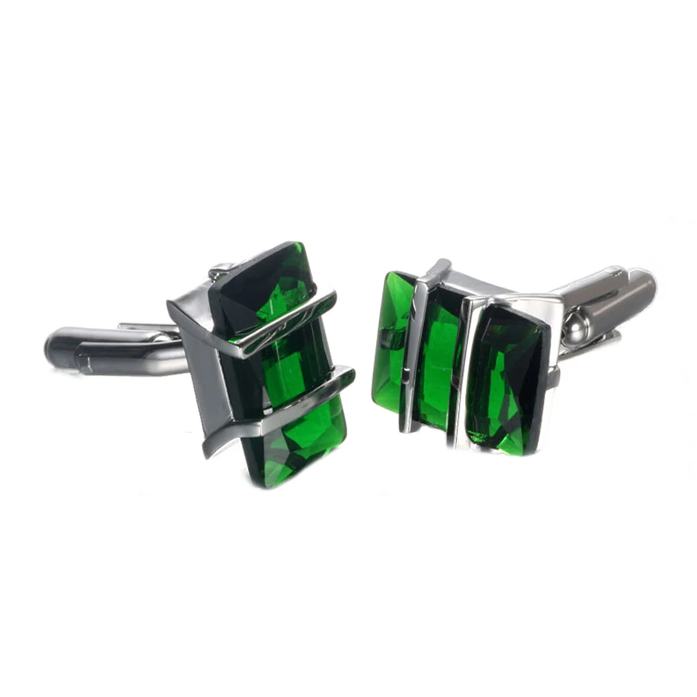 2Pcs Men Watch/Rhinestone/Fake Crystal DIY Shirt Suit Cufflinks Wedding Decor Drop Shipping | Украшения и аксессуары