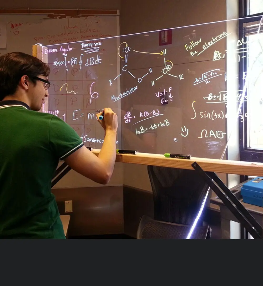 2 прозрачные изделия пленка для письма белая доска сухая салфетка записная