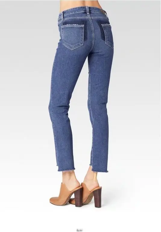 Washed Butt Lift Skinny Womens Jeans Zippers High Waisted Pencil Denim Fashion Ankle- Length Feminino |