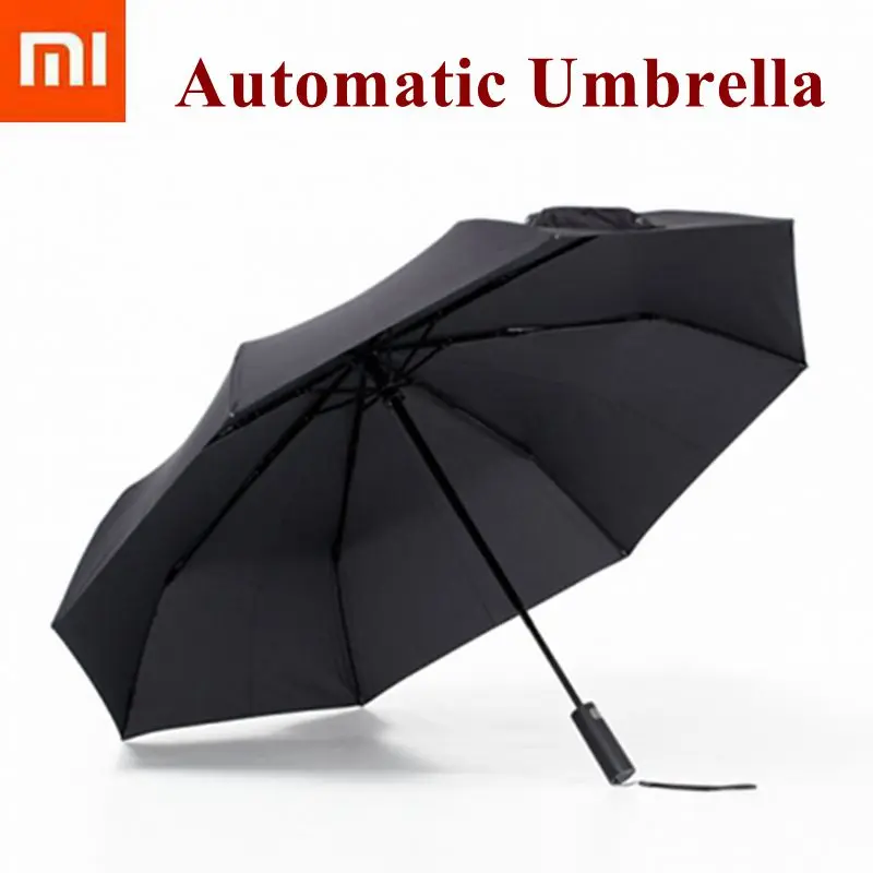 Автоматический зонт Xiaomi Mijia алюминиевый ветрозащитный водонепроницаемый для
