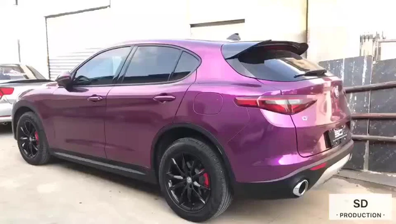 Для Alfa Romeo Stelvio спойлер из углеродного волокна задний спойлер багажника черный отделка Quadrifoglio Verde SD Стиль