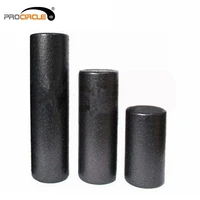 procircle high density epp foam roller for muscle relaxation and physical therapy black 30cm 45cm 60cm