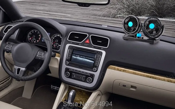 Мини-вентилятор для автомобиля 24 В 2 скорости | Автомобили и мотоциклы