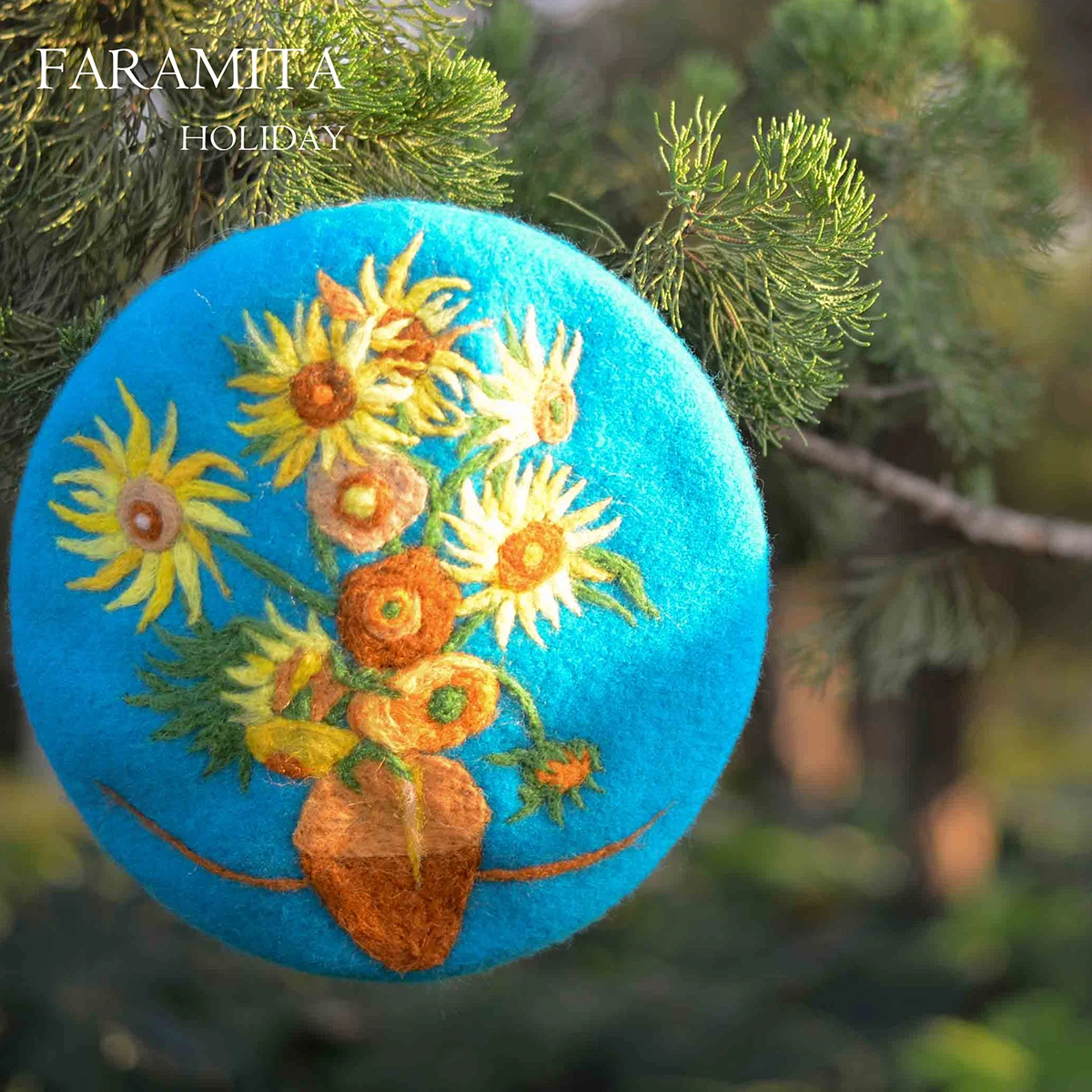 Faramita праздник &quotВан Гог&quot &quotизвестная картина с изображением подсолнуха Для