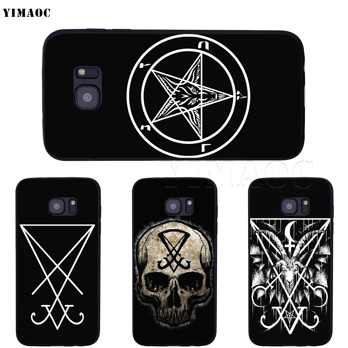 YIMAOC Sigil of Lucifer Seal сатана чехол для Samsung Galaxy A7 A8 A9 A10 A20 A30 A40 A50 A70 M10 M20 M30 S10e J6 Plus |