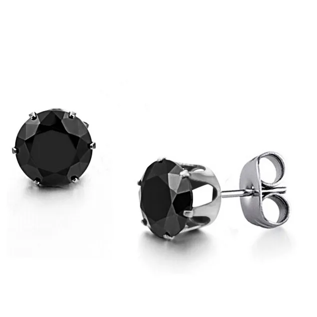Серьги-пусеты 6 мм 2ct с фианитом супер красивые бесплатная доставка | Украшения и