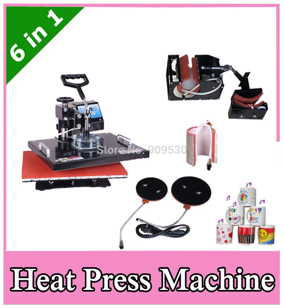 Цифровые комбинированные термопресс 6 в 1|machine supplier|machine conepress switch |