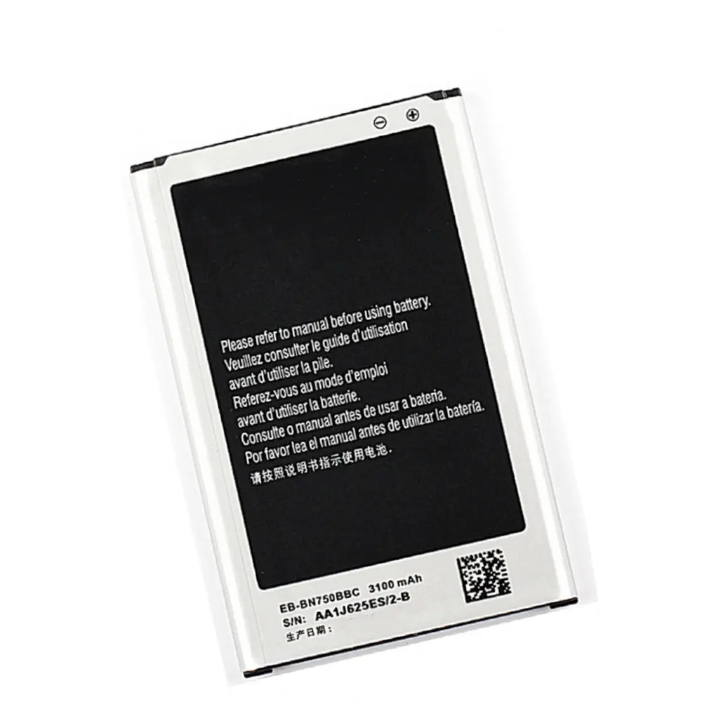 Подлинный EB BN750BBC батареи/BBE для Samsung GALAXY Note 3 mini Neo N750 N7505 N7502 запасная батарея
