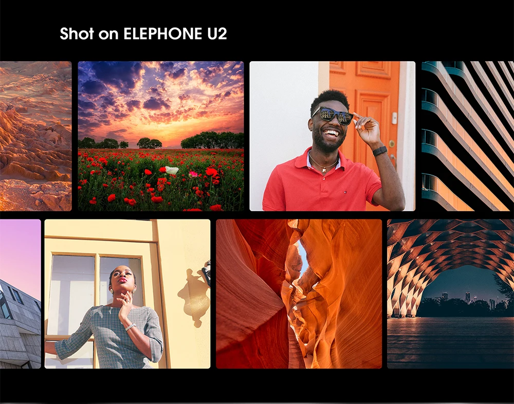Elephone U2 16MP всплывающая камера 6 ГБ+ 128G мобильный телефон 6,2" FHD+ экран Android 9,0 MT6771T Octa CoreFace ID 4G LTE смартфон