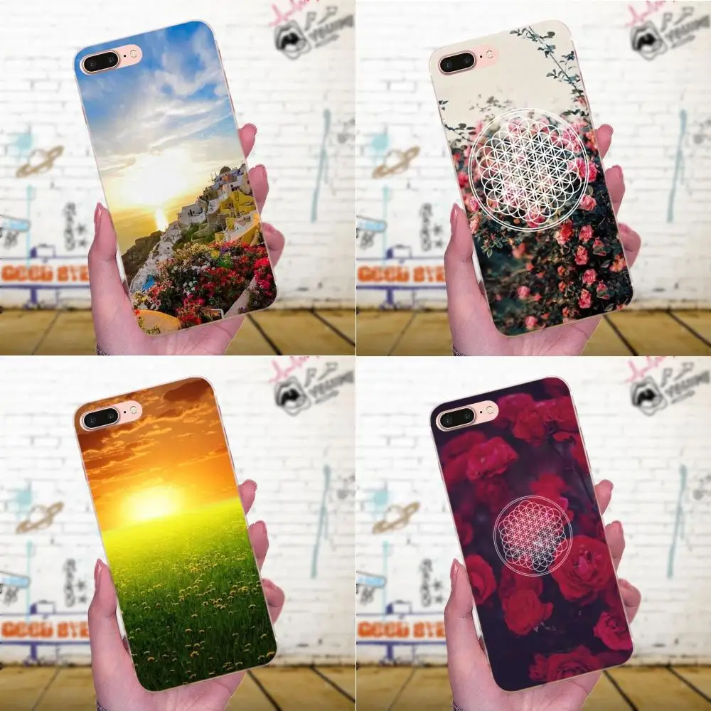 TPU чехол для мобильного телефона Flower Of Life Bring Me Horizon Xiaomi Redmi Note 2 3 3S 4 4A 4X 5 5A 6 6A Pro Plus |