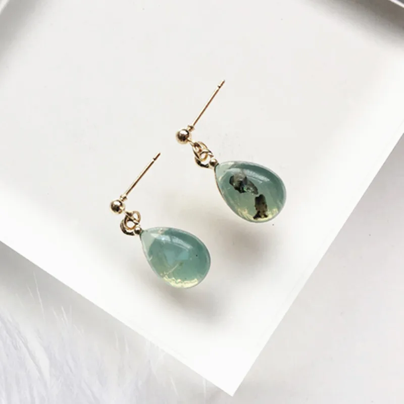 Новое поступление Классические элегантные 3 Цвета Чистый Простой капли воды