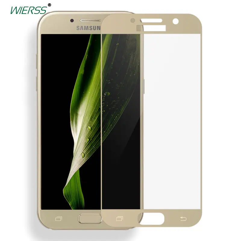 9H 2.5D полное покрытие закаленное стекло Защита экрана для Samsung Galaxy A3 2017 Duos A320 A320F A320Y