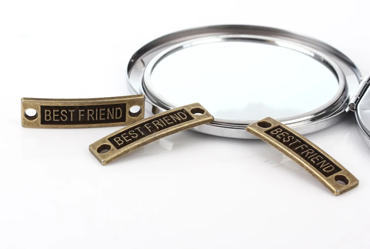 

35*9.5MM 40pcs/lot Metal Pendants Charms D0385