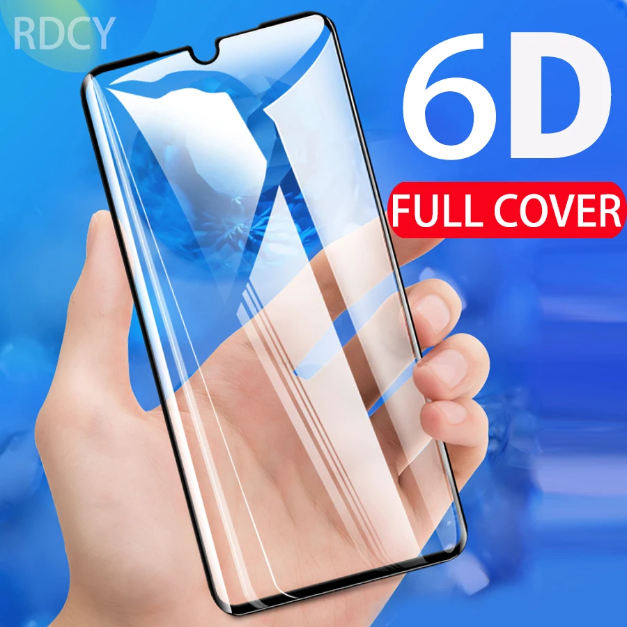 6D пленка из закаленного стекла для Huawei P20 P30 Nova 3 3i полная защита от клея стекло на 4