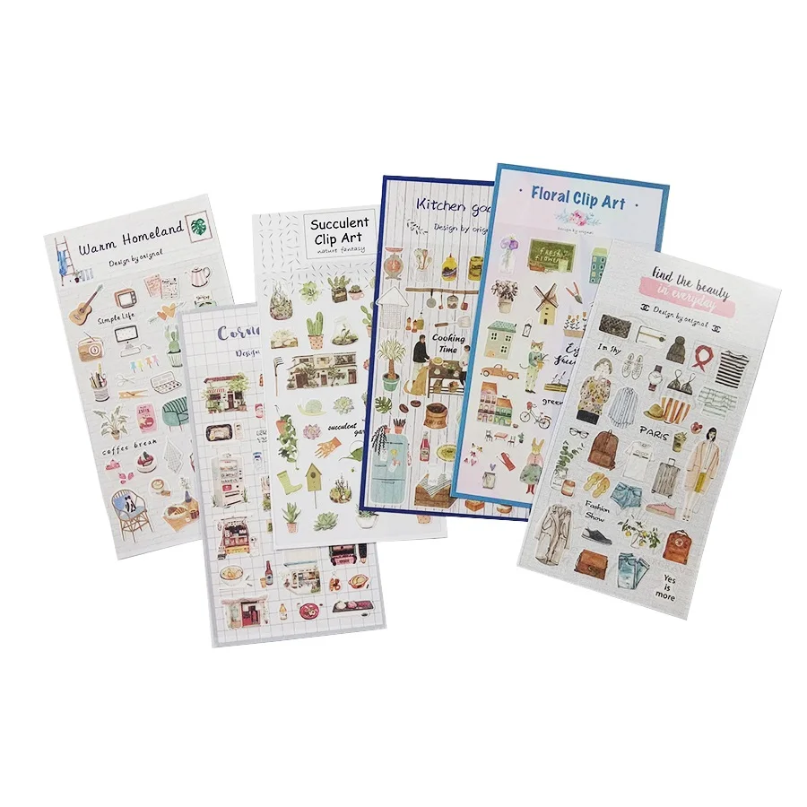 1 лист/упаковка наклейки для скрапбукинга|household goods|sheet stickerssheet paper |