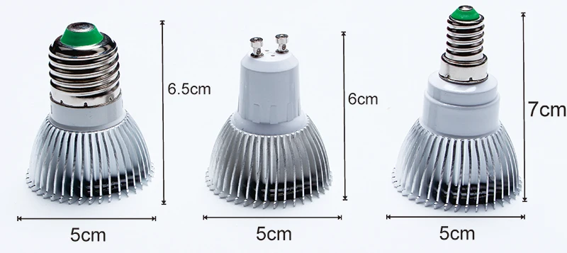 Светодиодная лампа полного спектра для выращивания растений E27 GU10 E14 цветов