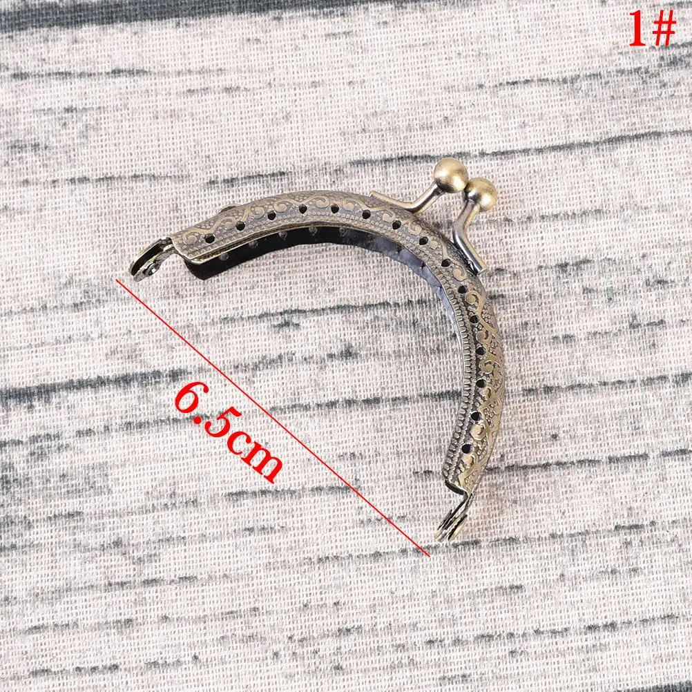 Металлический кошелек в античном стиле 20 см 1 шт.|kiss clasp handle|handles for bagskiss |
