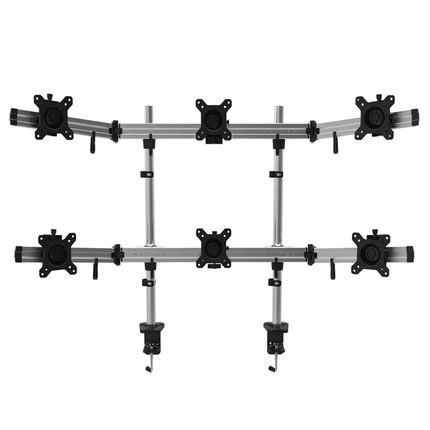 Алюминиевый сплав 6 Планшетов вертикальная Втулка с зажимом бесшовное