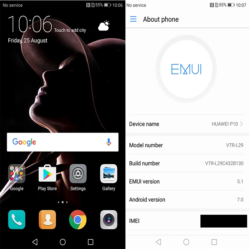 Глобальная прошивка 5 1 дюймов huawei P10 двойная задняя камера мобильный телефон Kirin