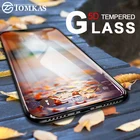 Стекло TOMKAS 5D для iPhone X, 10, XS, XR, XS Max, Защитная пленка для экрана, защитное стекло на iPhone 7, 8, 6, 6S Plus, защита экрана