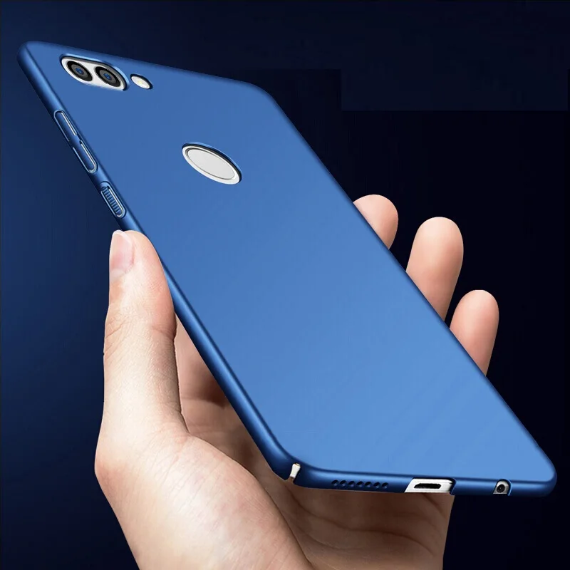 Роскошный Жесткий чехол для huawei P Smart Cover протектор Dual SIM FIG-LX1 LX2 LX3 FIG-LA1 on P Smart жесткий матовый чехол для ПК Coque Fundas