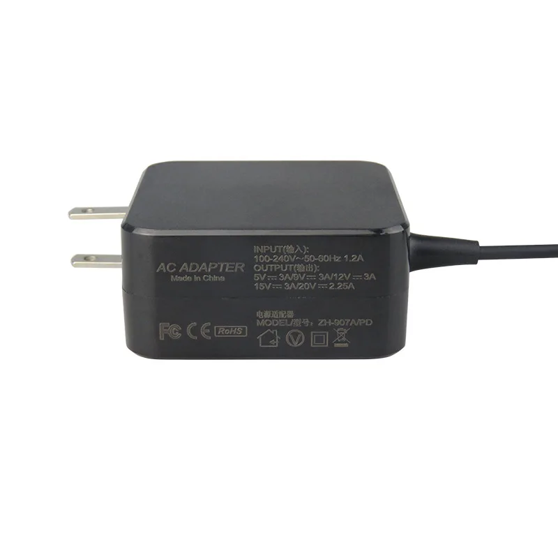 45 Вт SUB Type-C AC адаптер для ноутбука Зарядное устройство Lenovo ADLX45YCC2A ADLX45YCC3A ADLX45ULCI2A