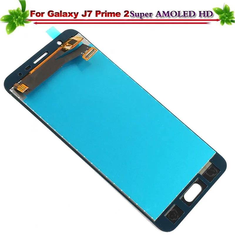 Super Amoled для samsung Galaxy J7 Prime 2 2018 G611M G611K G611 G611F ЖК Дисплей Сенсорный экран планшета