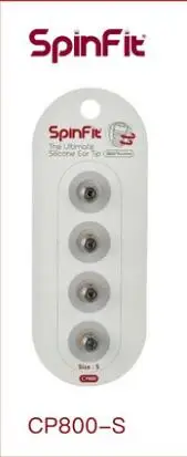 CP800-S 1set Оригинальные наушники DUNU SpinFit CP100 CP800, наушники-вкладыши, патентованный силиконовый наконечник для наушников DK3001 TITAN 5, 2 пары - Цвет: CP800-S 1set
