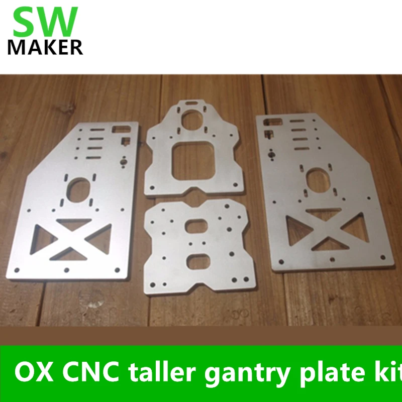 SWMAKER OX CNC Комплект козловой плиты Y 10 мм толщина 29 см Высота выше портальные