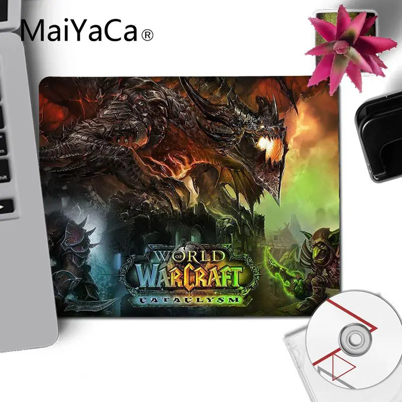 MaiYaCa новый дизайн игровой мир Warcraft удобный коврик для мыши прочный резиновый
