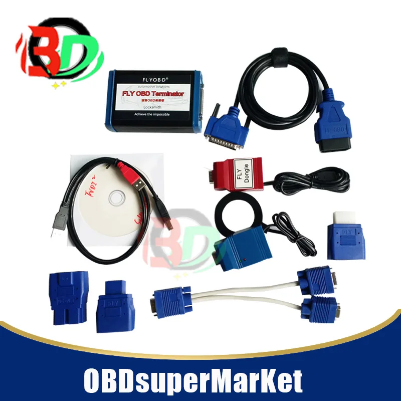 2018 Fly OBD Терминатор полная версия бесплатное обновление онлайн с Бесплатная J2534