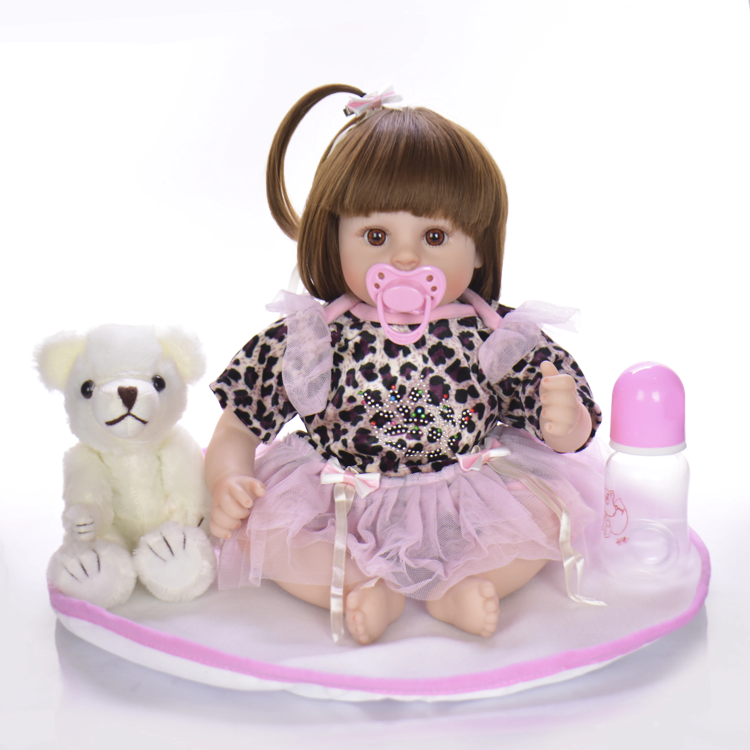 KEIUMI Baby Reborn Dolls 18 &quotМягкие силиконовые реалистичные куклы для девочек DIY игрушки