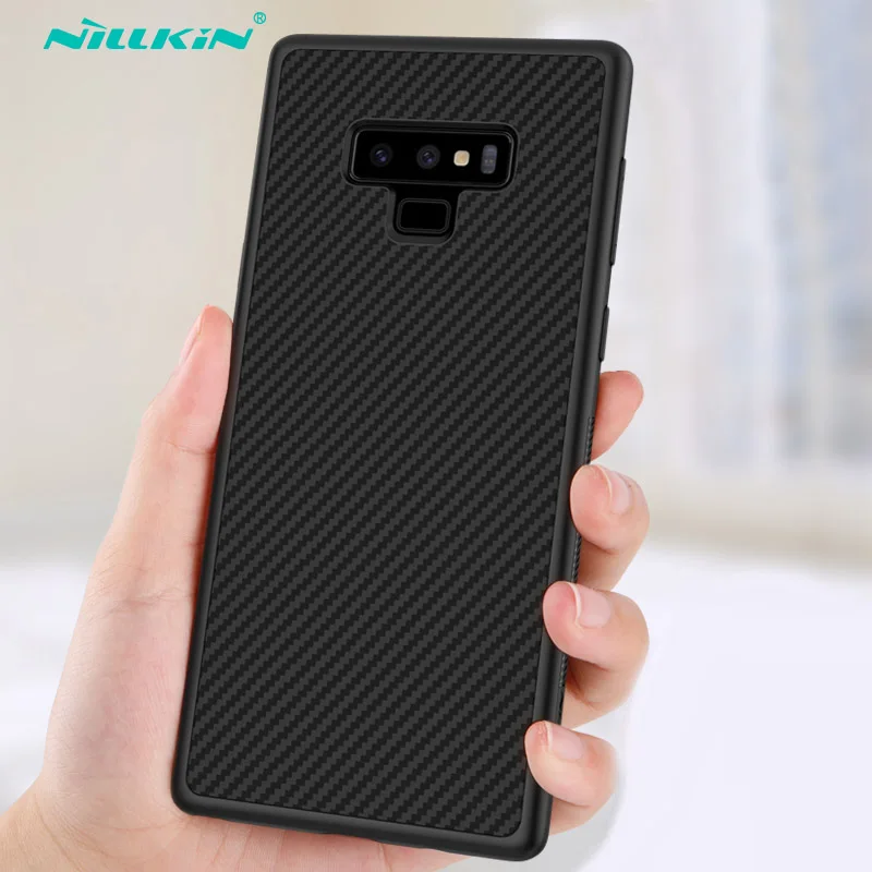 Чехол для Samsung Galaxy Note 8 9 10 Plus Note9 Nillkin из синтетического волокна углеродного