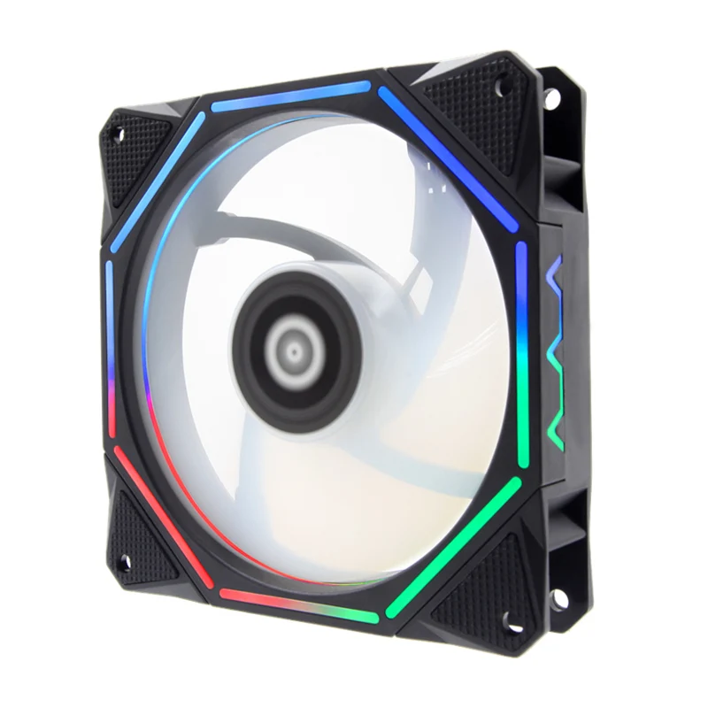 ALSEYE 120 мм PC Вентилятор Cooler Компьютер RGB вентилятор с радиочастотным пультом
