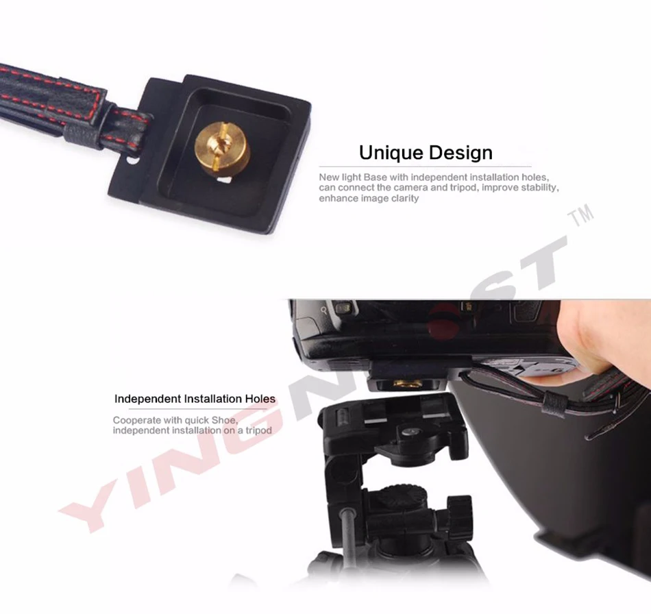 Ремешок из искусственной кожи для камеры с металлической быстросъемной пластиной для Nikon 3100D 3200D 3400D 5100D 5200D 5300D 90D