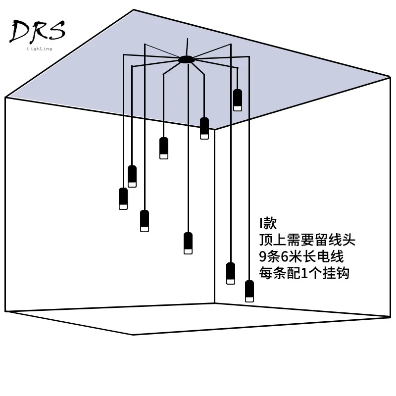 Нордическая Современная линия Настенные светильники Гостиная Черная спальня настенная лампа для кафе бар подвесной светильник для деко настенная осветительная арматура для светильника - Цвет абажура: I