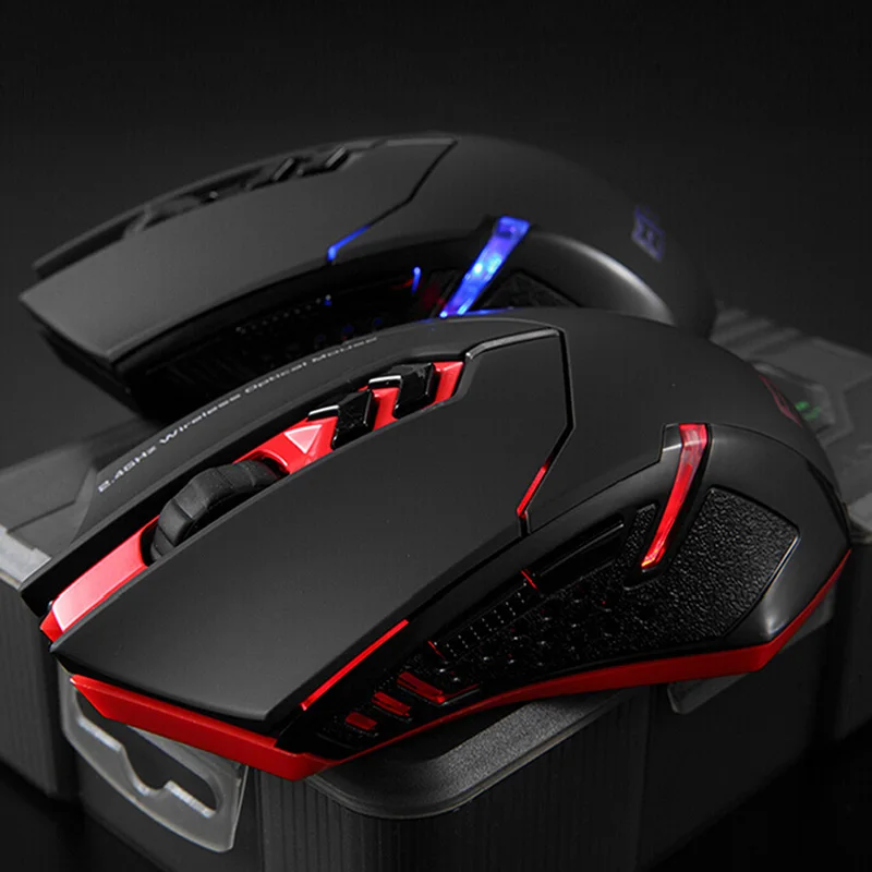 Профессиональная игровая мышь VODOOL ET 2000/2400 2000DPI регулируемая 2 4G беспроводная