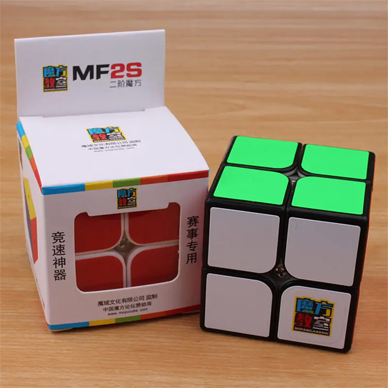 Волшебный куб MOYU MF2S mofangjiaoshi 2X2X2 скоростная карманная наклейка кубик пазл 50 мм
