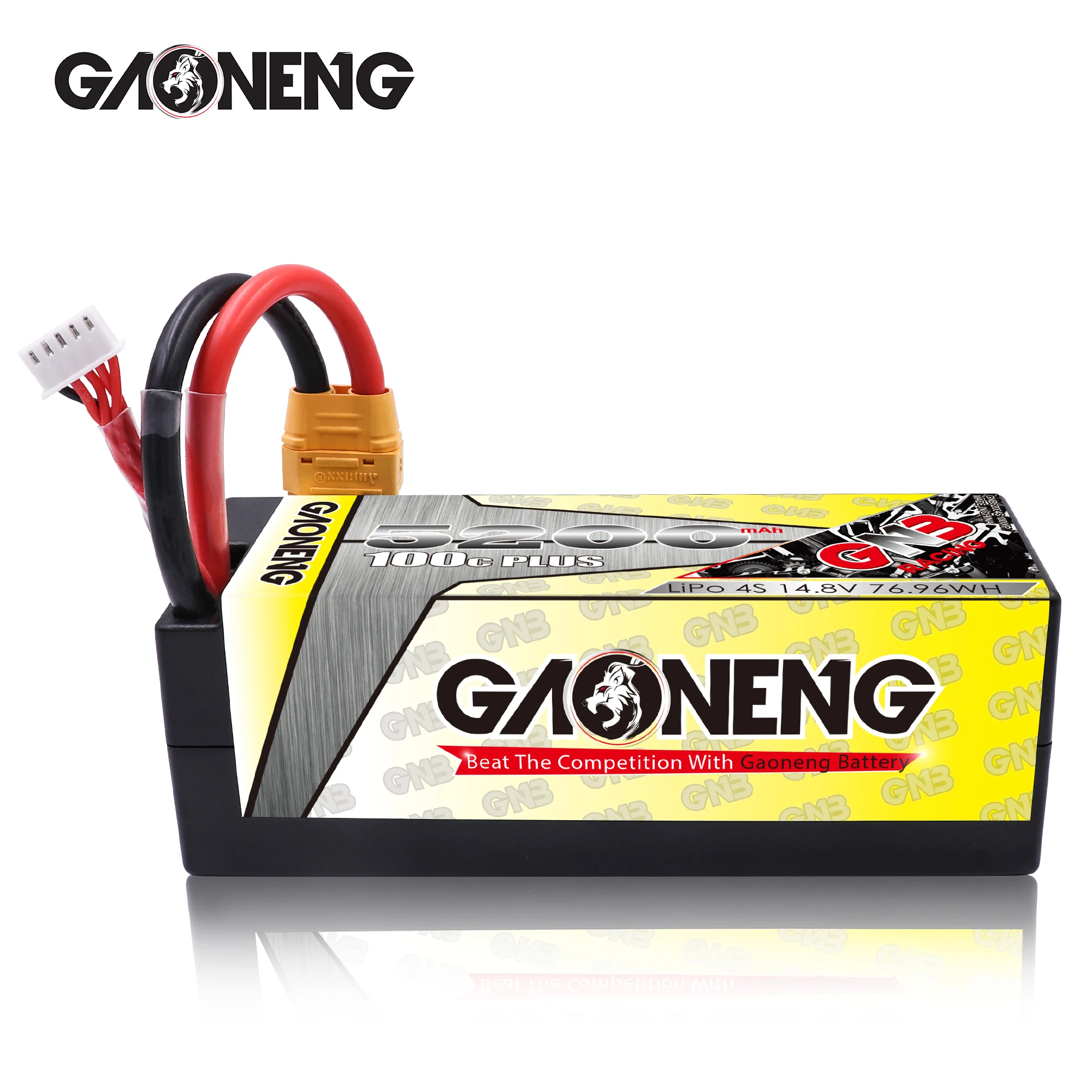 Аккумулятор литий-полимерный Gaoneng GNB 5200 мАч 14 8 в 100C/200C с разъемом XT60/T для