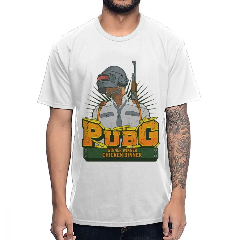 Новинка футболка с изображением курицы Winner PUBG Классическая хлопковая | Отзывы и видеообзор