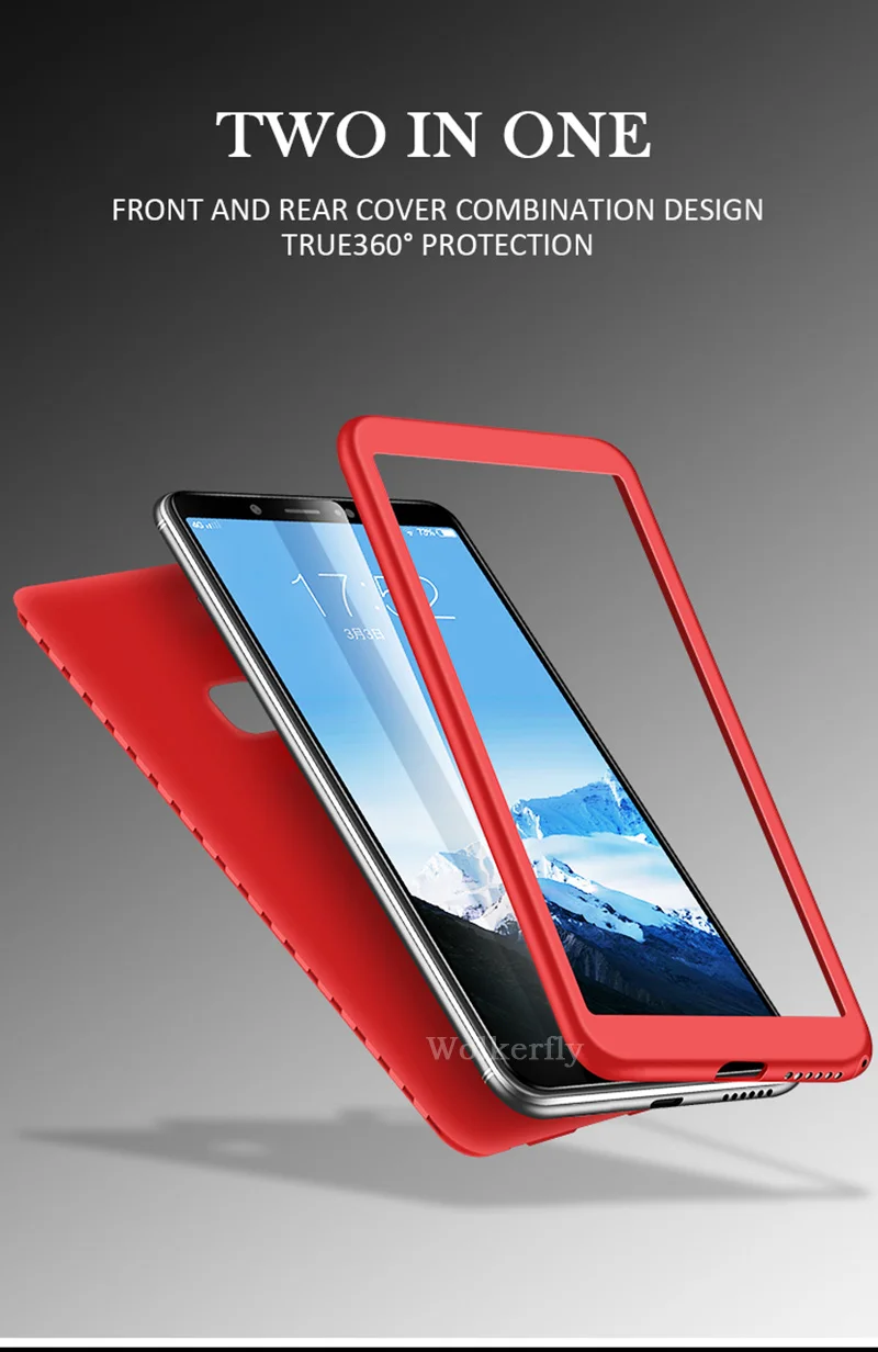 360 силиконовый чехол для телефона для Xiao mi redmi Note 7 6 Pro 5 pro 5 Plus mi 9 8 se A2 mi 8 lite A1 5X 6X pocophone F1 полное покрытие