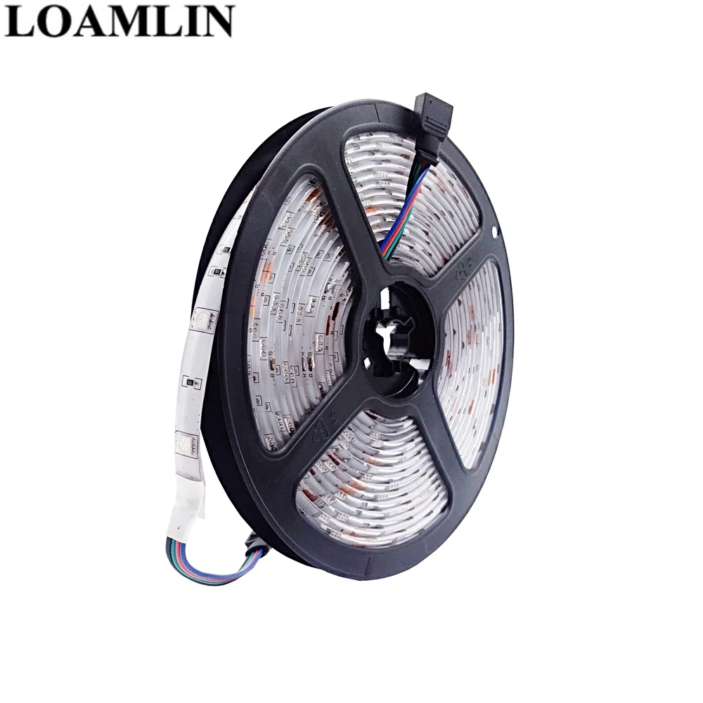 USB 5050SMD 30 светодиодов/м RGB Светодиодная лента гибкий свет DC12V 24 клавиши ИК пульт