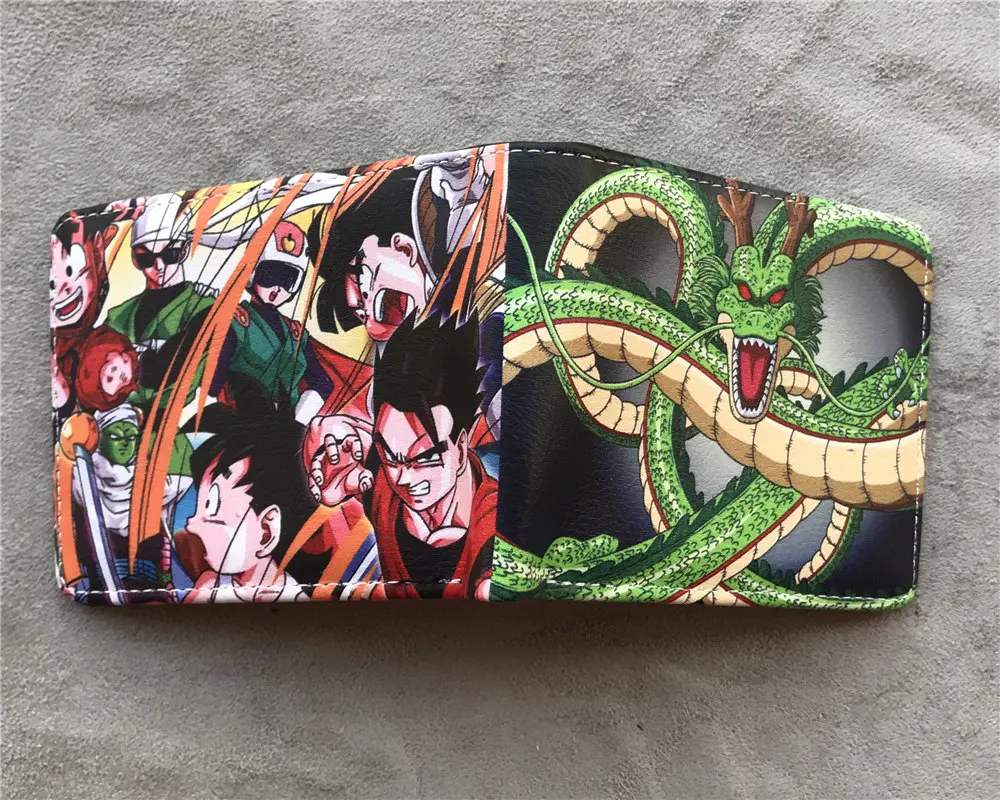 Dragon Ball Z Son Goku кошелек женский кожаный Pu кошелек Каме сеннин мужской кошелек - Цвет: E