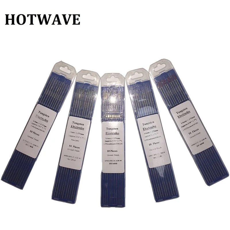 Hotwave вольфрамовые стержни WP WC20 WT20 WL10 WL15 WL20 WZr3 WZr8 WY20 Tig сварочные