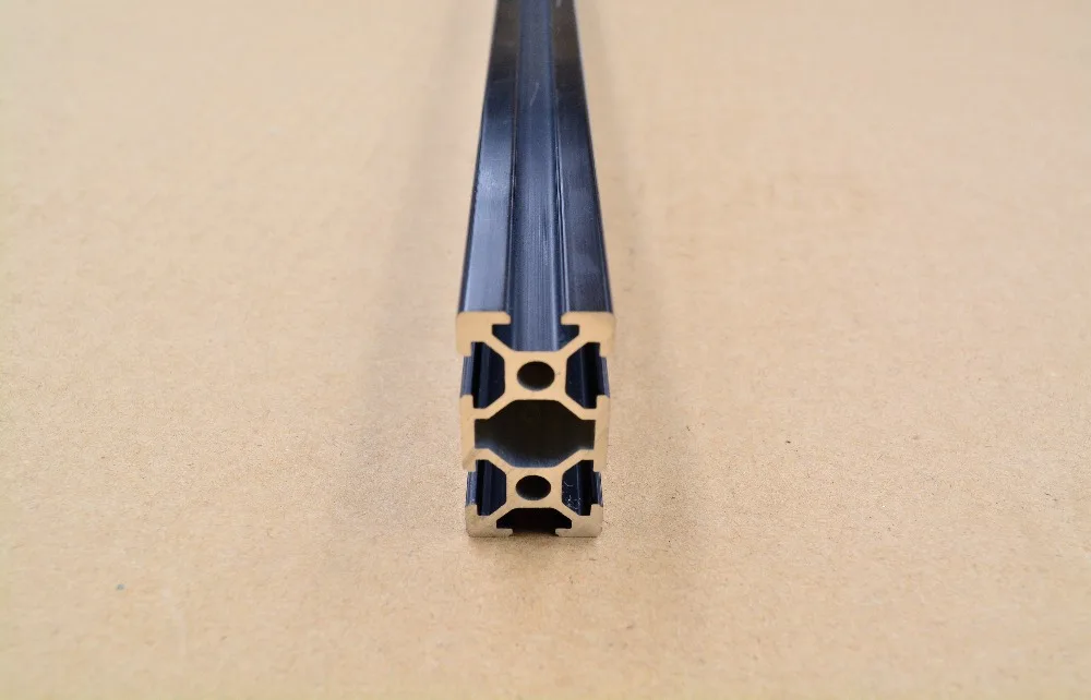 

2040 aluminum extrusion profile european standard black length 150mm aluminum profile workbench 1pcs