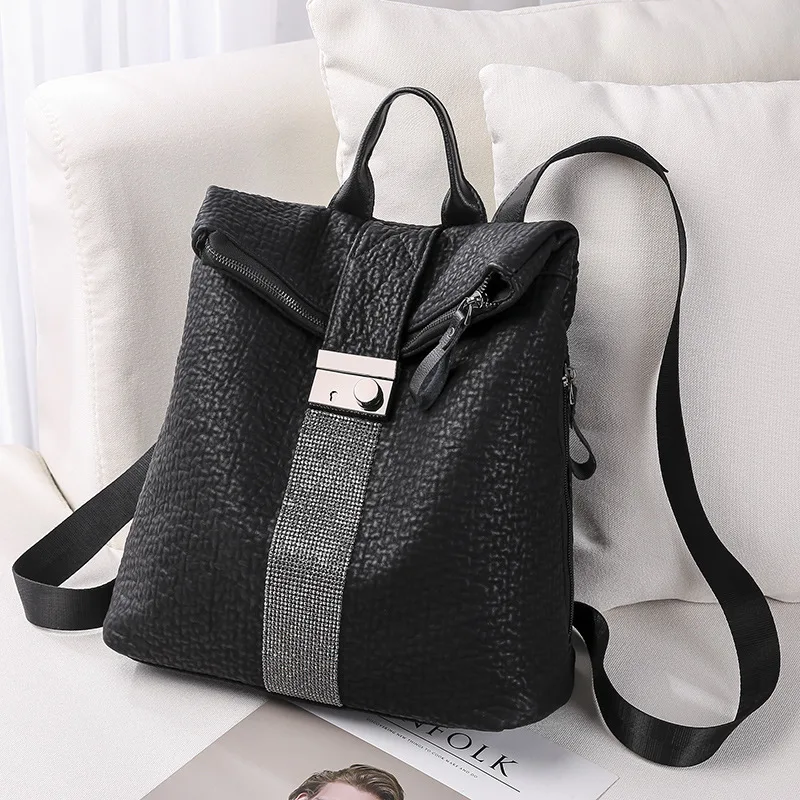 2019 новый корейский мягкий кожаный Большой Вместительный школьный рюкзак